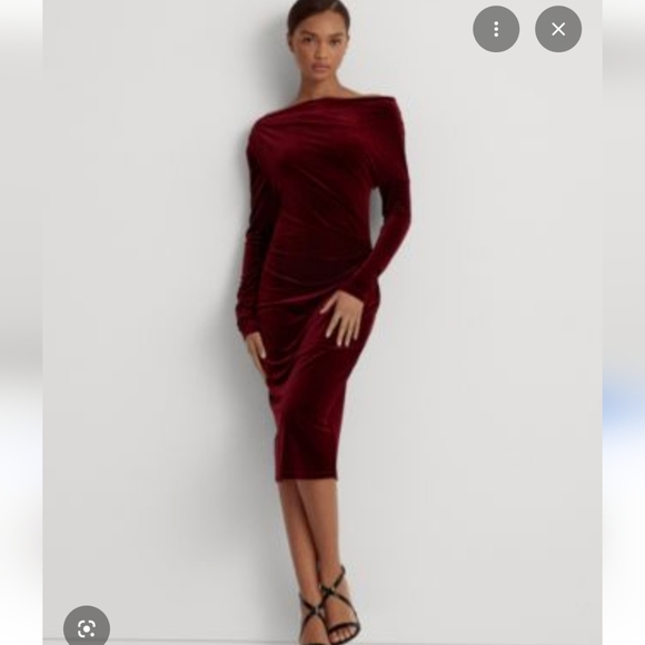 Lauren Ralph Lauren Dresses & Skirts - Lauren Ralph Lauren Purple Velvet Dress